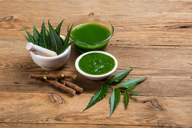 Neem paste for hair