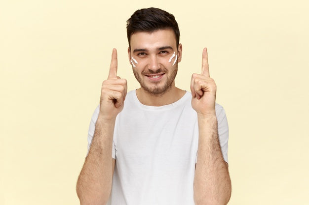 Moisturize face and beard