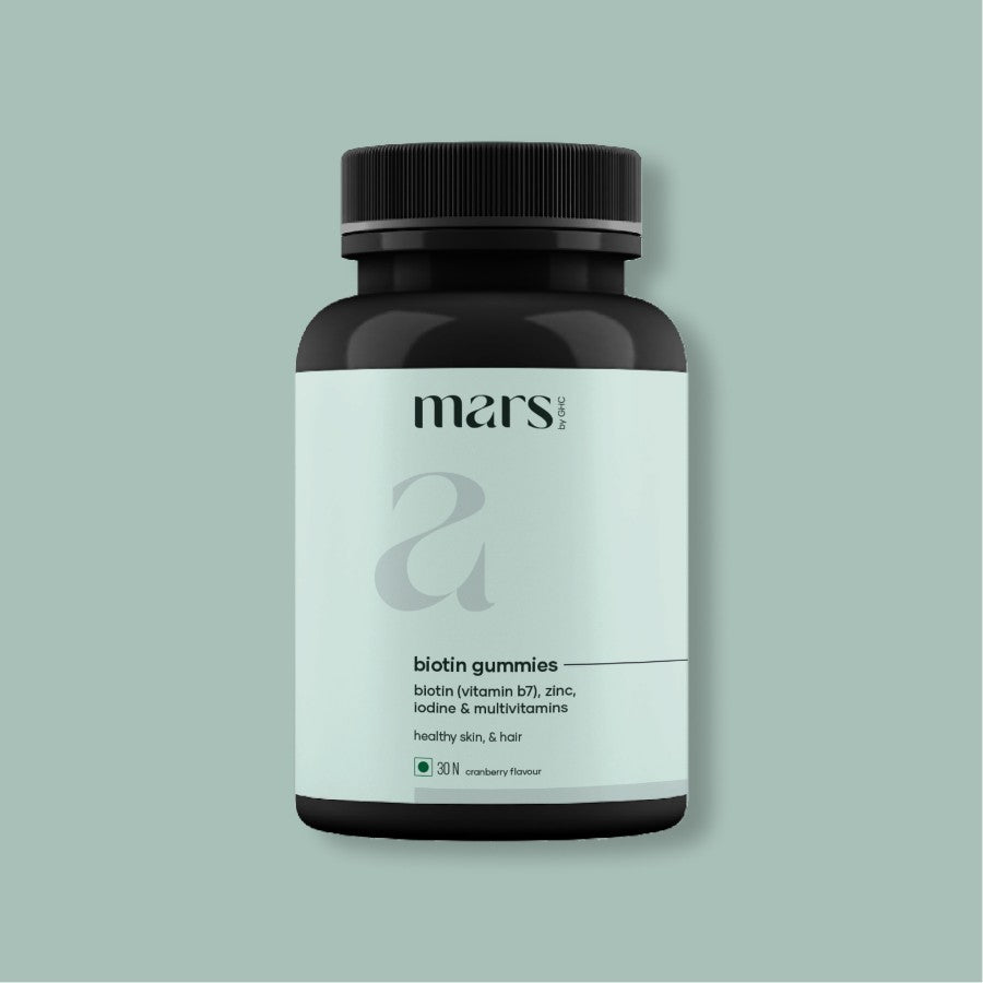 Biotin Gummies for Hair with Zinc