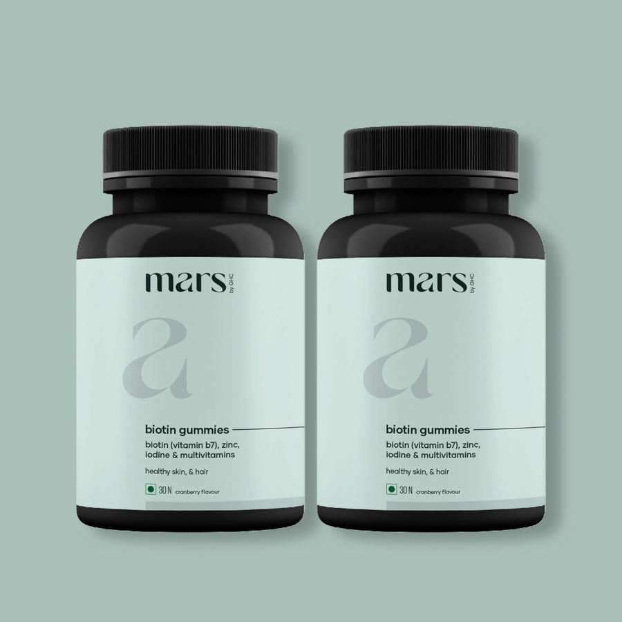 Mars by GHC's Grey to Black Biotin Gummies