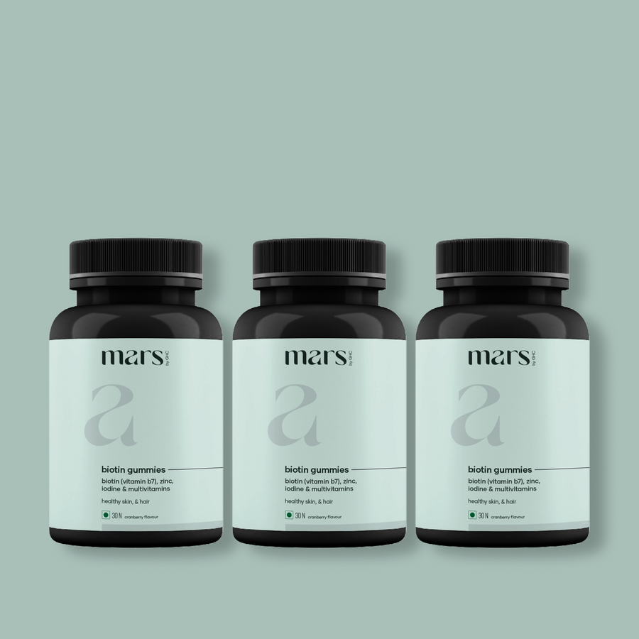 Mars by GHC's Grey to Black Biotin Gummies