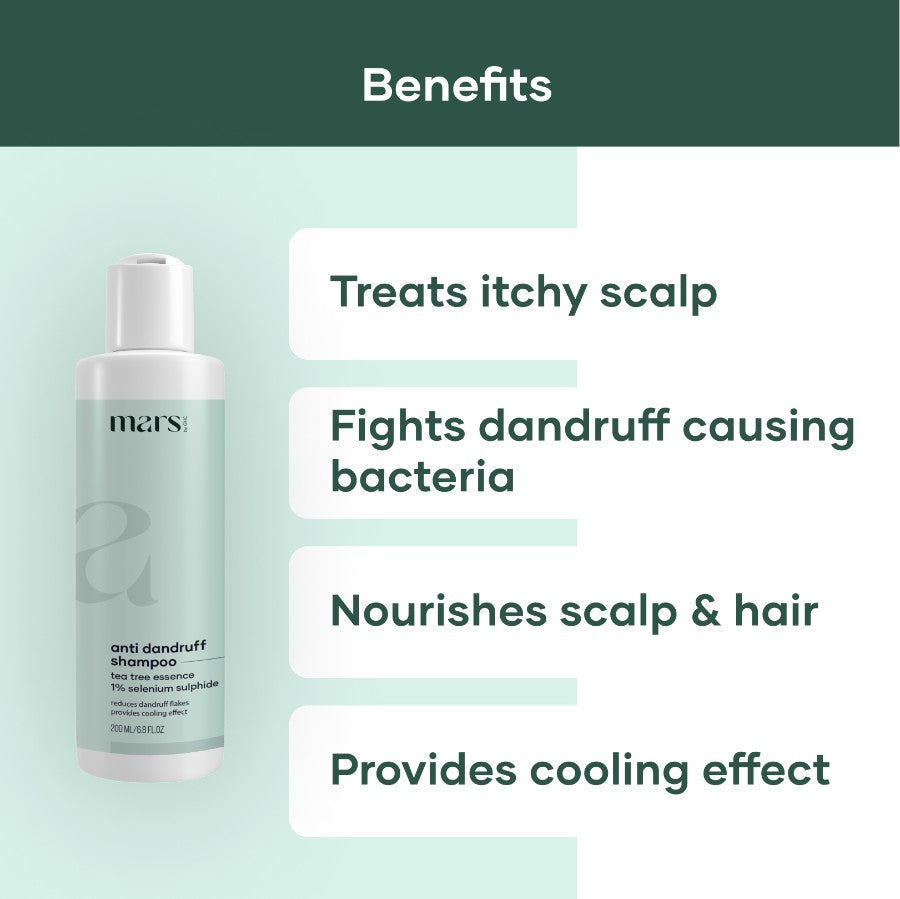 Mars Anti-Dandruff Shampoo With Aloe Vera & Menthol