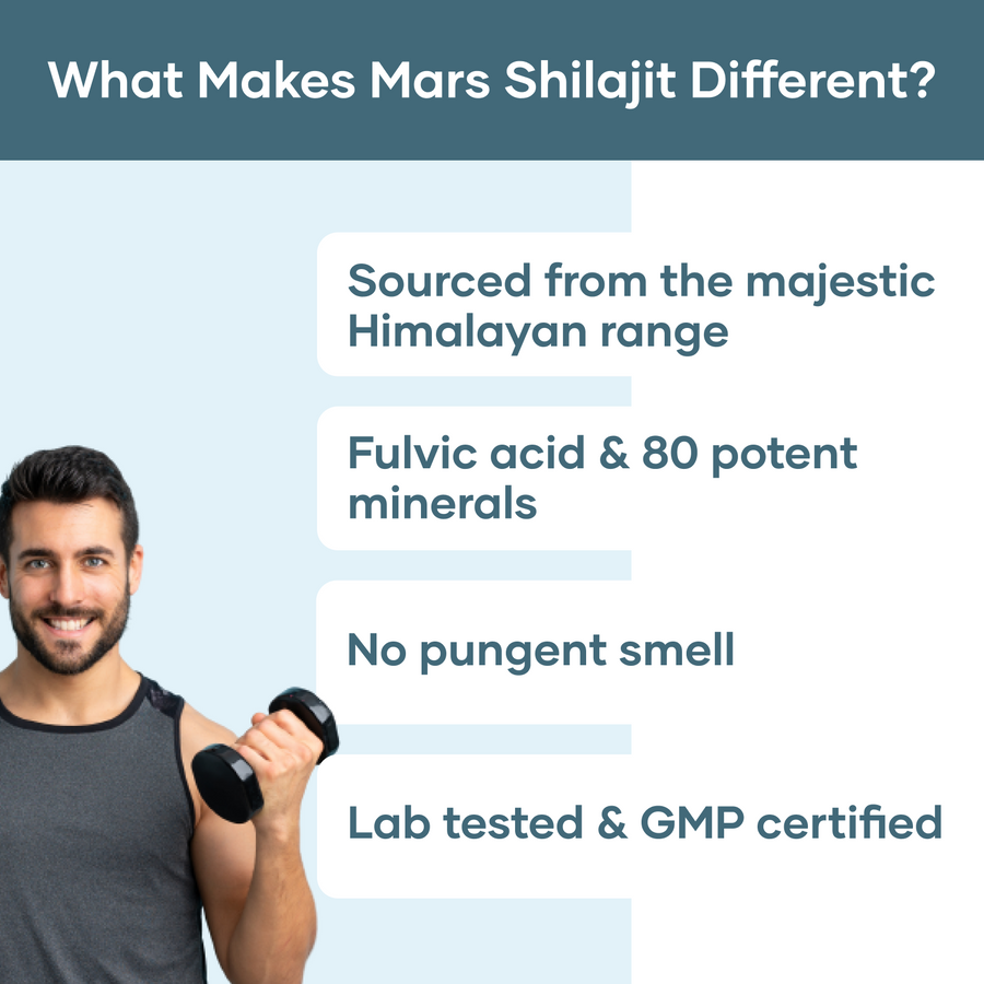 Mars Pure Himalayan Shilajit (Resin) - 15g