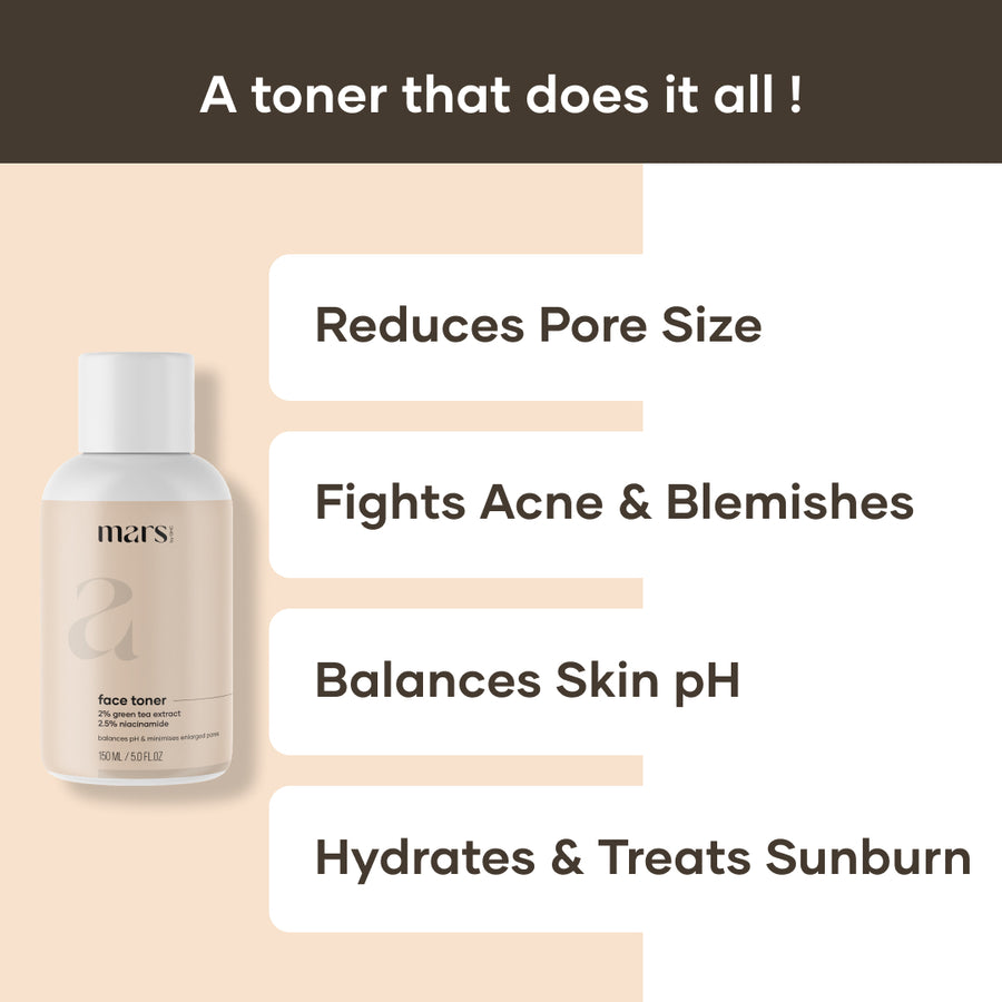 Benefits of natural green tea face toner