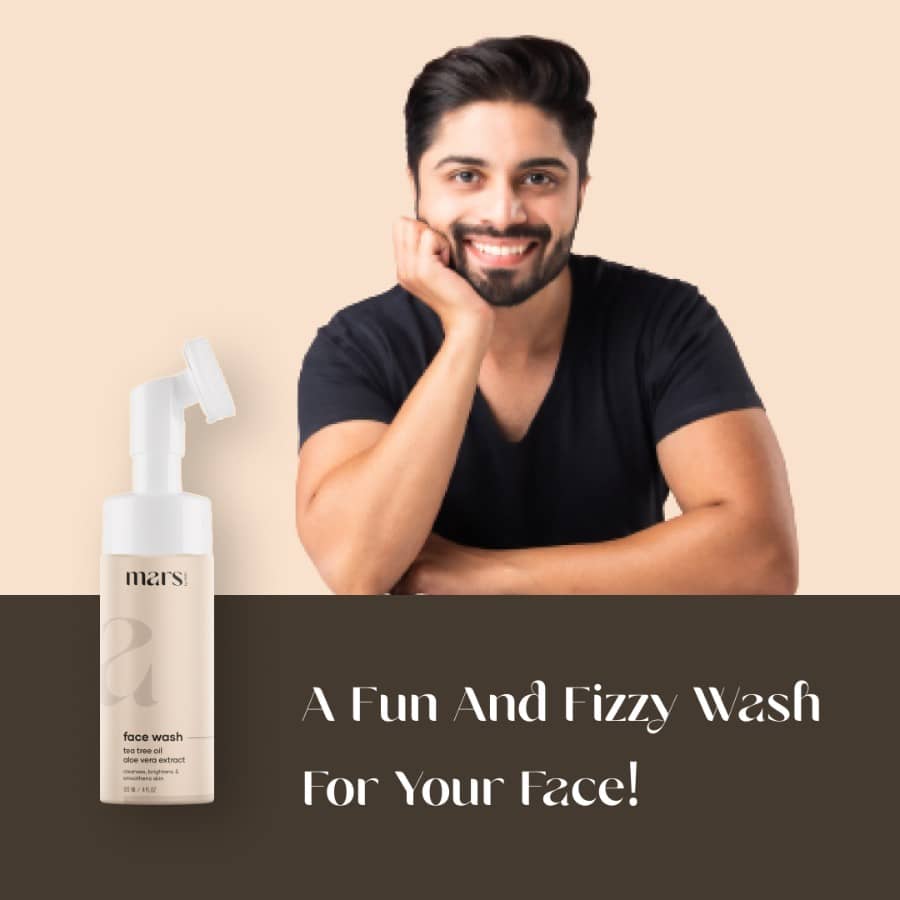 Foaming Face Wash with Exfoliating Brush (120 ml)